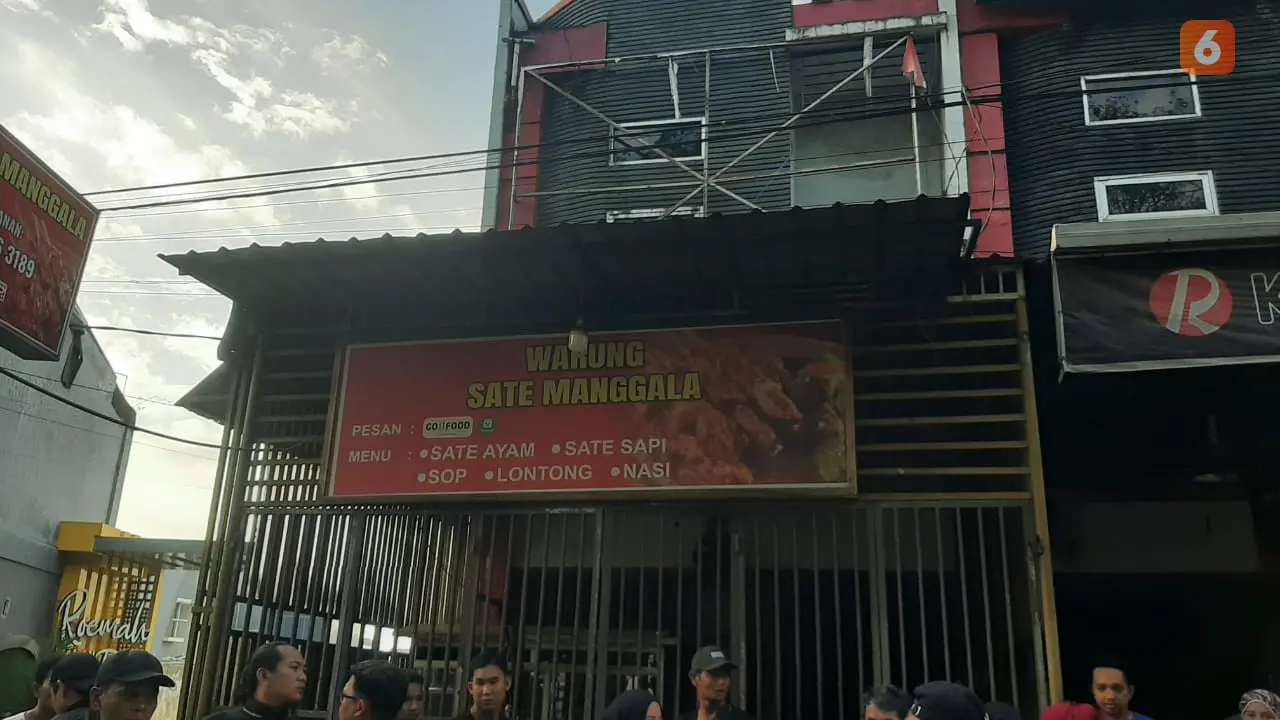 Ruko tempat ayah menyandera anak di Makassar (Liputan6.com/Fauzan)