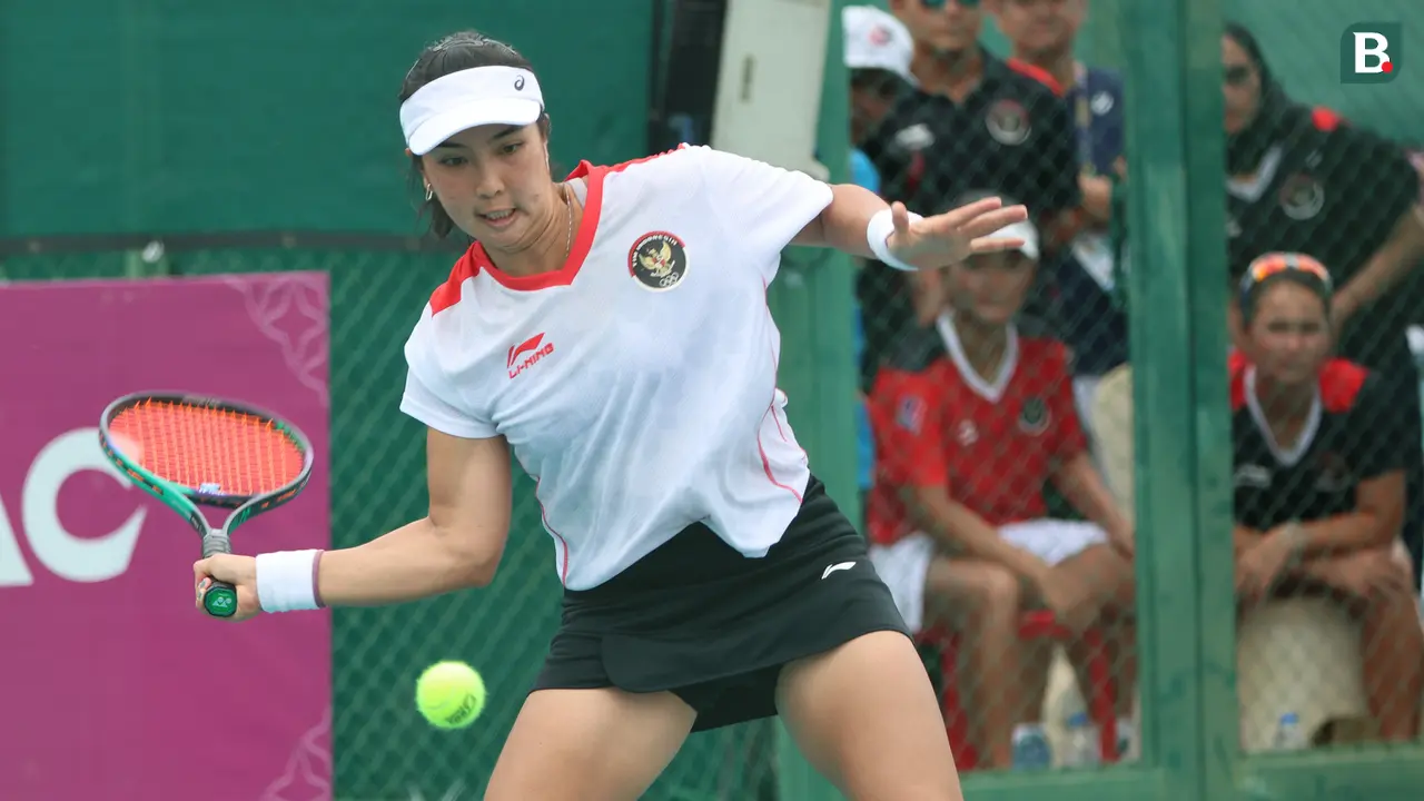 SEA Games 2023: Tenis: Final Beregu Putri: Indonesia vs Thailand