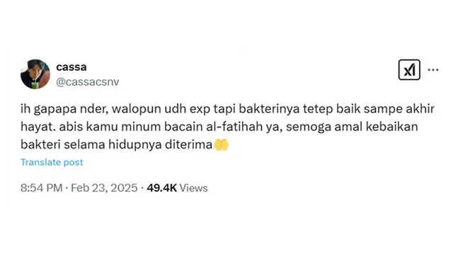 6 Cuitan Netizen tentang Bakteri Baik di Minuman Ini Kocak