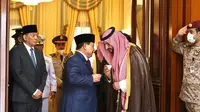 Menteri Pertahanan Prabowo Subianto bertemu dengan Royal Highness (HRH) Pangeran Khalid Bin Salman (Tim Humas Kementerian Pertahanan)