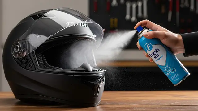 Ilustrasi Pewangi Helm