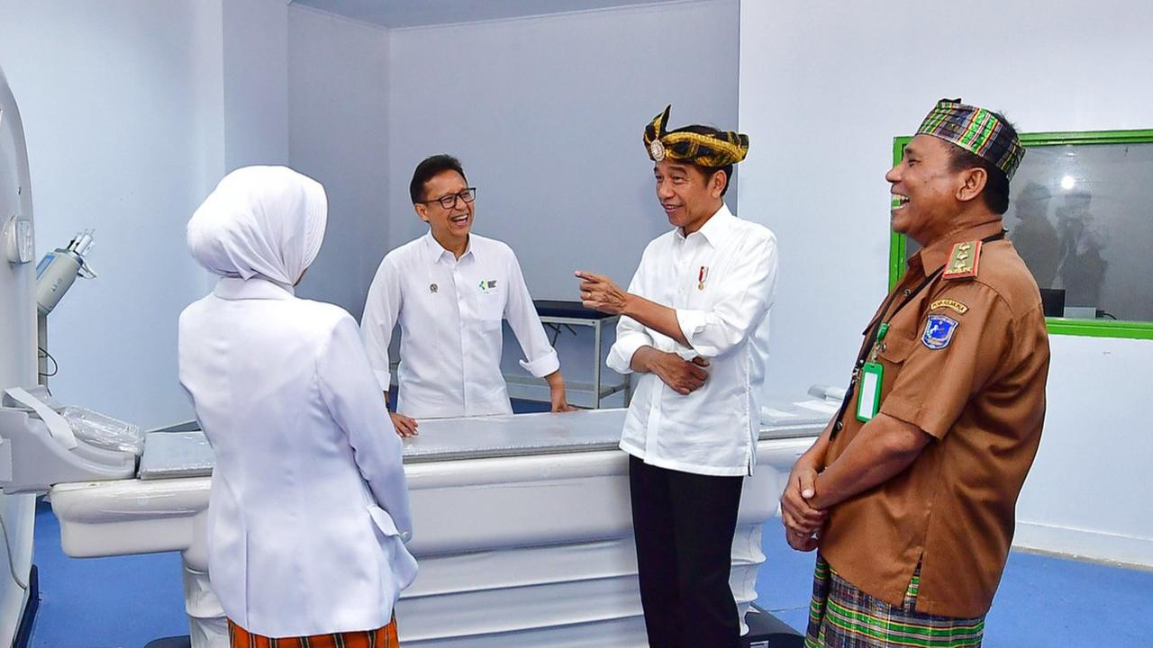 Presiden Jokowi Tekankan Pentingnya Akses ke Peralatan Kesehatan Modern Termasuk di Tingkat Daerah