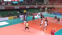 Timnas voli putra Indonesia berhasil membungkam Bahrain dengan skor dramatis 3-2  pada laga terakhir pool F di AVC Challenge Cup (screenshot)