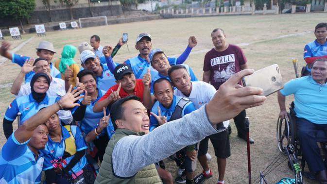 Menpora Semangati Atlet Asian Para Games 2018 di Solo