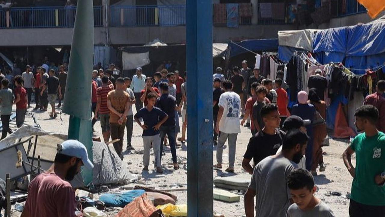 Selain itu, lebih dari 80 orang terluka dalam serangan pada Minggu (14/7) ini.&nbsp;Foto: AFP/Eyad Baba
