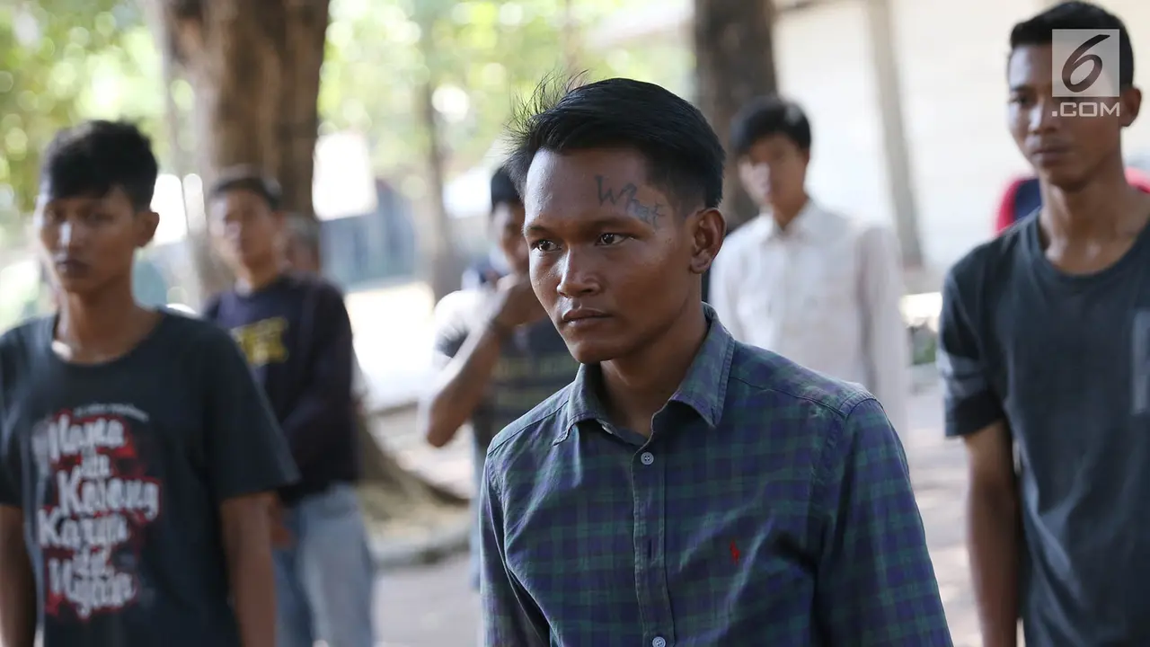 Puluhan Pak Ogah Latihan jadi Pengatur Lalu Lintas