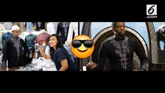 Memanfaatkan ketenaran salah satu Super Hero dari Marvel Studio, ada trend model baju koko terbaru mirip motif baju Black Panther yang sekarang banyak diburu oleh masyarakat tanah air.