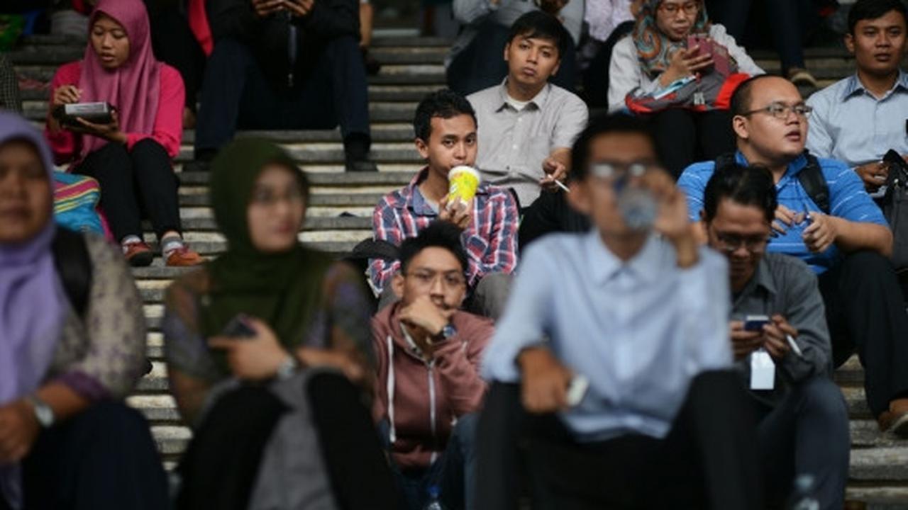 Geliat pencari kerja serbu Job For Career 2015