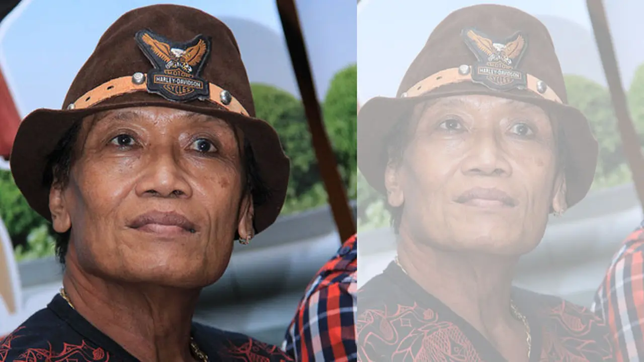 Tessy Srimulat menenggak cairan kloset