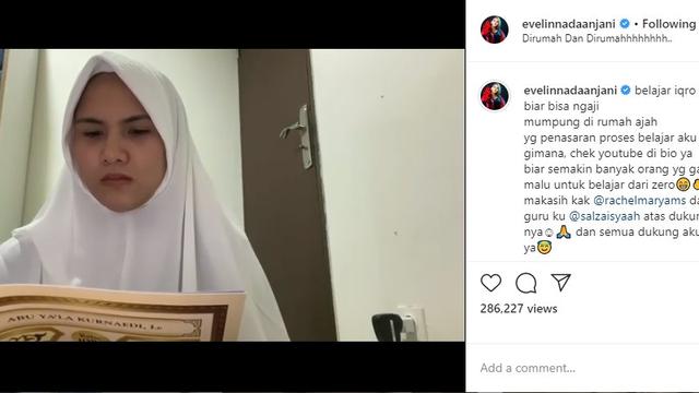 Evelyn Nada Anjani (Foto: Instagram/@evelinnadaanjani)