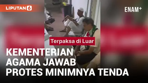 VIDEO: Jamaah Haji Bogor Protes Minimnya Luas Tenda di Mina