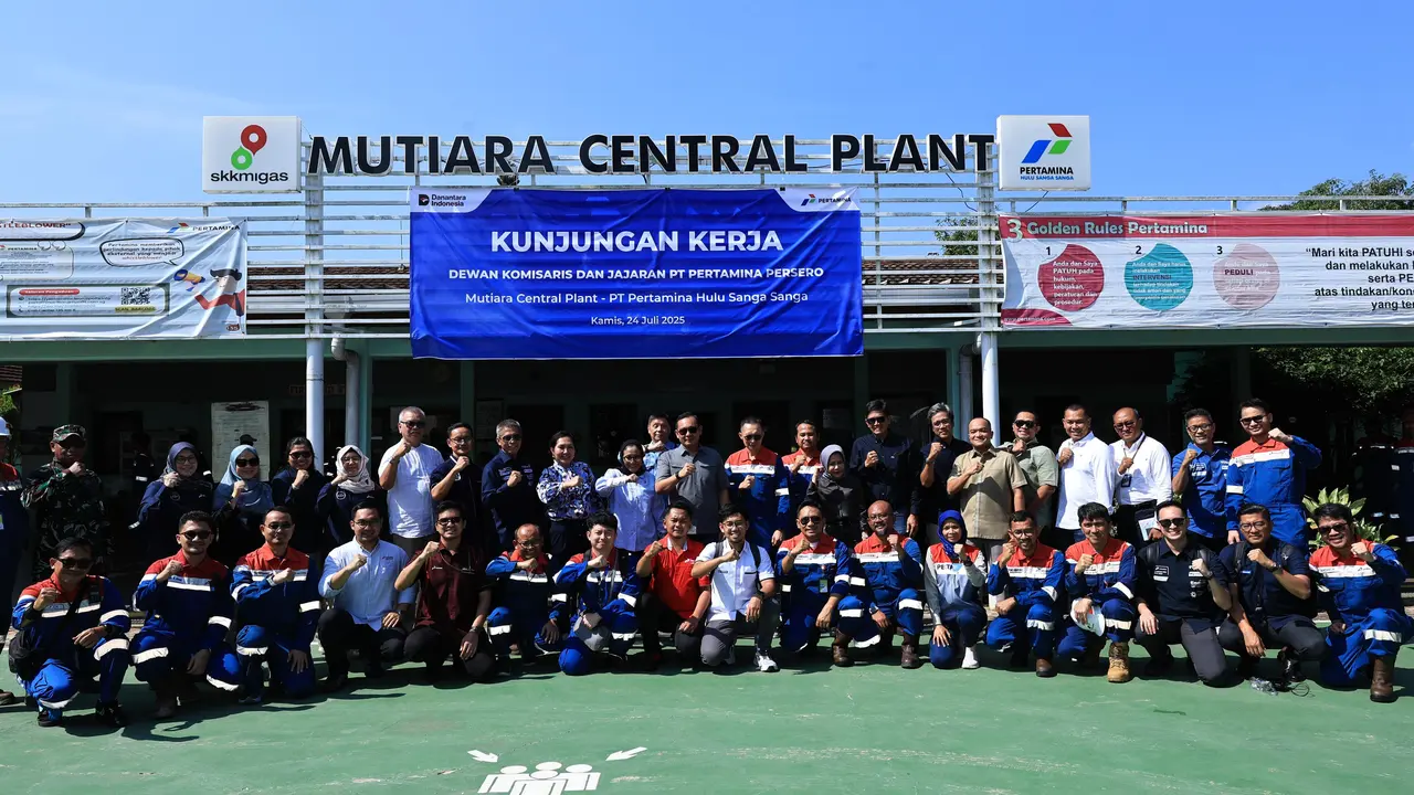 Dorong Peningkatan Kerja, Dewan Komisaris Pertamina Sambangi Lapangan Migas PHSS