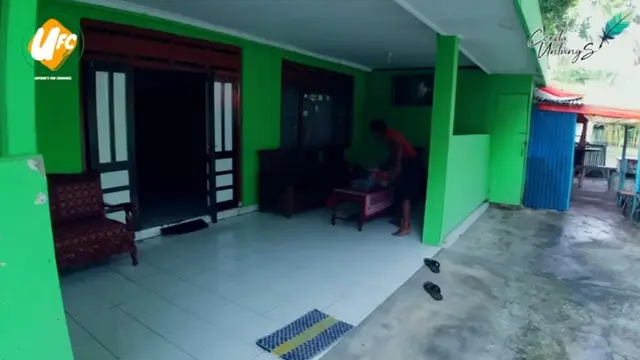 Potret rumah Arie Untung di Klaten, Jawa Tengah