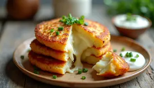 Resep Kentang Pancake Mozarella yang Renyah dan Lumer