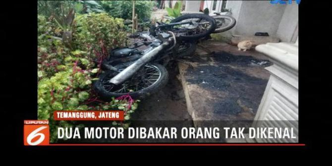 2 Motor Warga Kembalu Dibakar di Temanggung