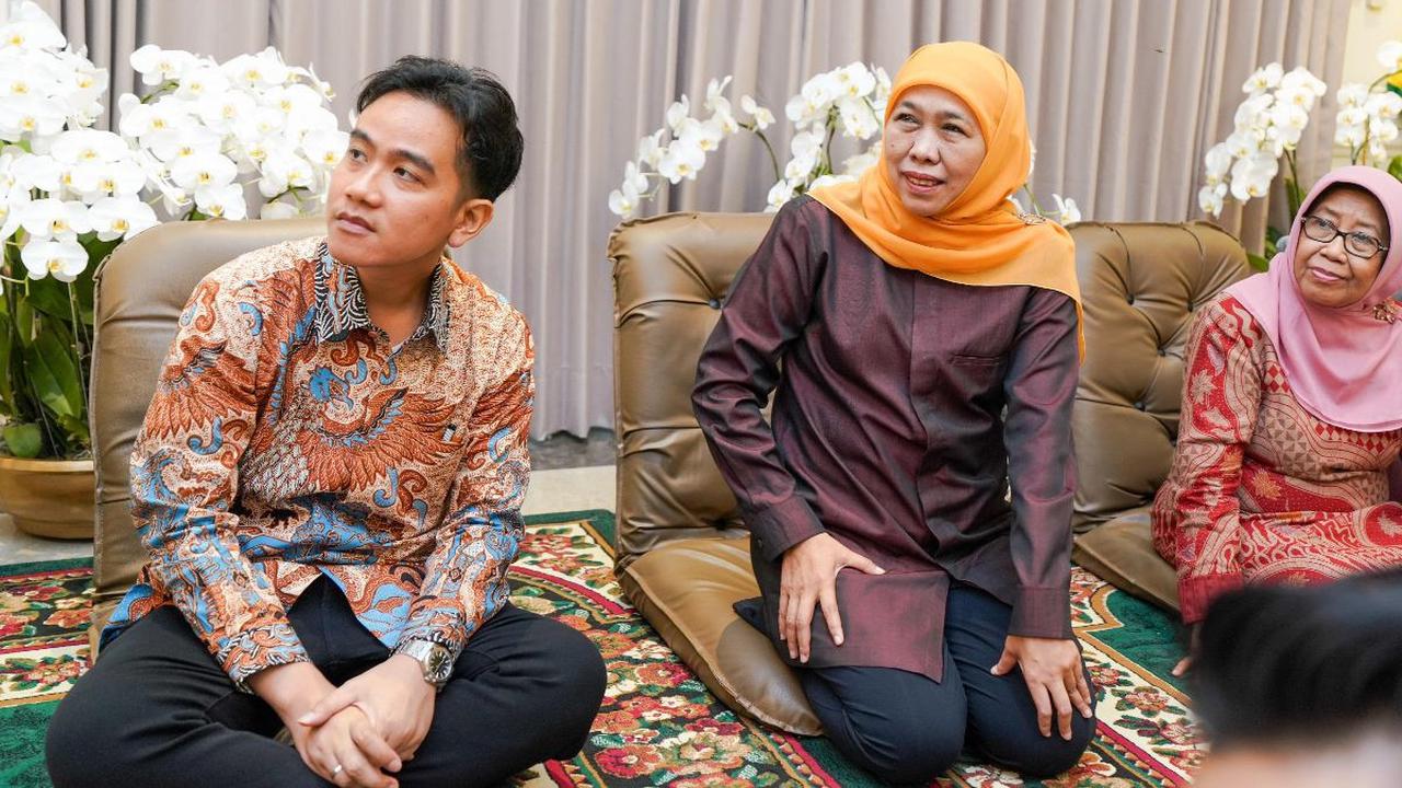 Soal Rekonsiliasi Pilgub Jatim, Begini Kata Khofifah di Depan Gibran