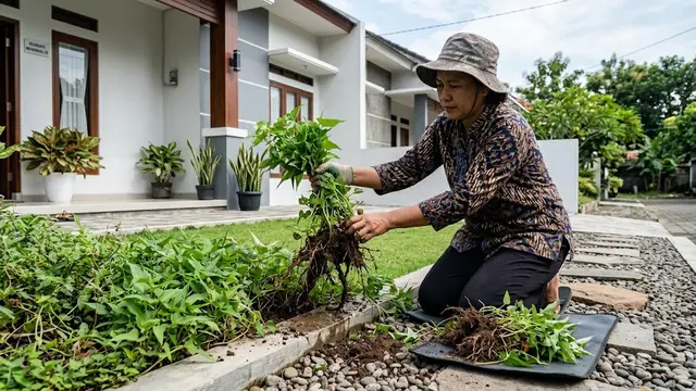 Mengatasi Rumput Liar yang Menjalar ke Halaman Rumah, Ini 7 Cara Efektifnya