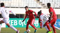 Aksi Egy Maulana Vikri saat Timnas Indonesia U-19 vs Brunei Darussalam. (Dokumentasi PSSI)