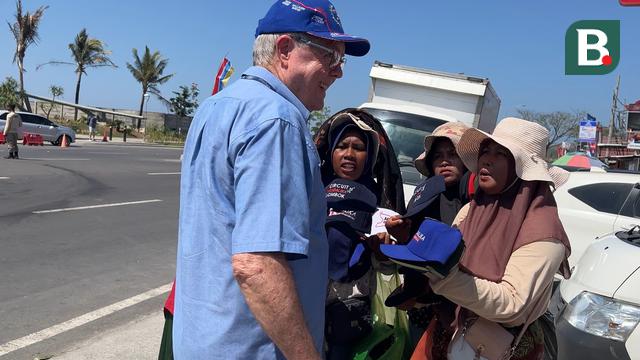 Aksesoris balapan di sekitar Sirkuit Mandalika