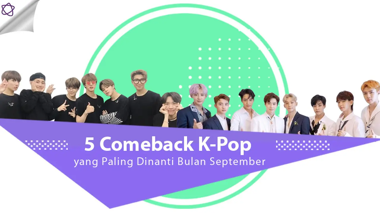 [Bintang] 5 Comeback K-Pop yang Paling Dinanti Bulan September