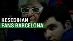 Berita video fans bersedih Barcelona menang tetapi Real Madrid yang menjadi juara La Liga 2016-2017. Suasana sedih ini hadir di sebuah bar tempat mereka menggelar nonton bareng pertandingan Barcelona kontra Eibar yang berakhir dengan skor 4-2.