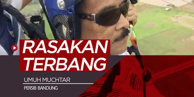 VIDEO: Manajer Persib Rasakan Terbang dengan Paralayang