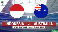 Jadwal Piala AFC U-16, Indnesia vs Australia. (Bola.com/Dody Iryawan)