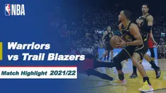 Berita video highlights NBA, pertandingan antara Golden State Warriors melawan Portland Trail Blazers dalam lanjutan NBA 2021/2022, Kamis (9/12/2021) WIB.