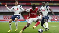 Liga Inggris: Tumbal Kemenangan Arsenal atas Spurs, Bukayo Saka Cedera