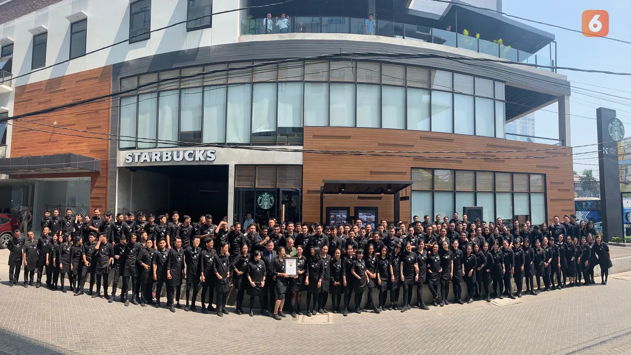 Rayakan Hari Kopi Internasional, Starbucks Indonesia Pecahkan Rekor Dunia
