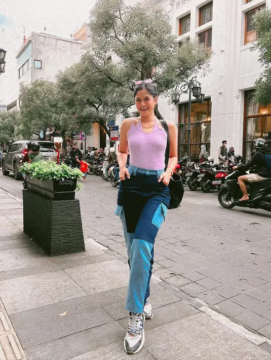 Fakta mengenai Hana Saraswati dipukuli mantan pacar diungkapkannya secara langsung saat menjadi bintang tamu di kanal YouTube SRAH Official, baru-baru ini. (FOTO: instagram.com/hanahaho/)