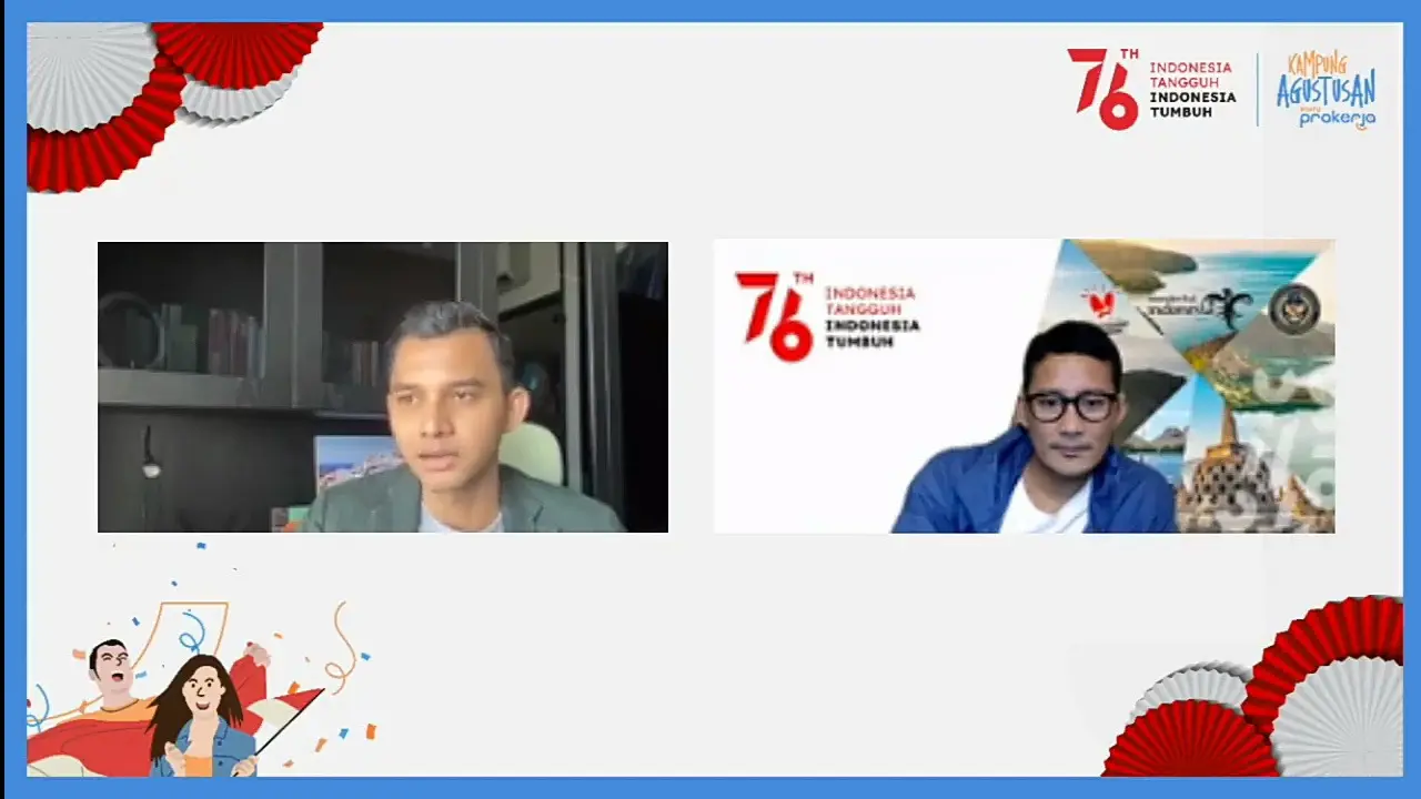 Menteri Pariwisata dan Ekonomi Kreatif, Sandiaga Uno