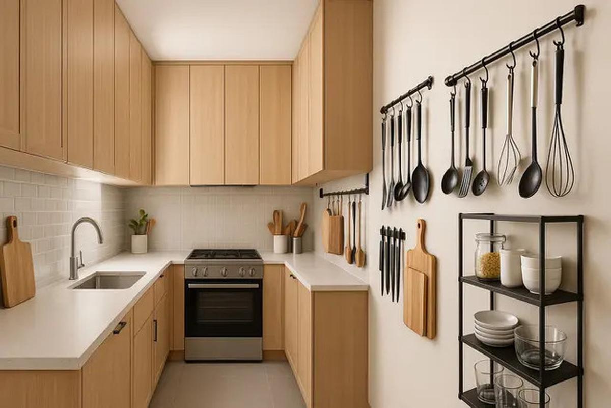 10 Model Dapur Sempit dengan Kabinet Minimalis 2025, Bikin Rumah Mungil Lega