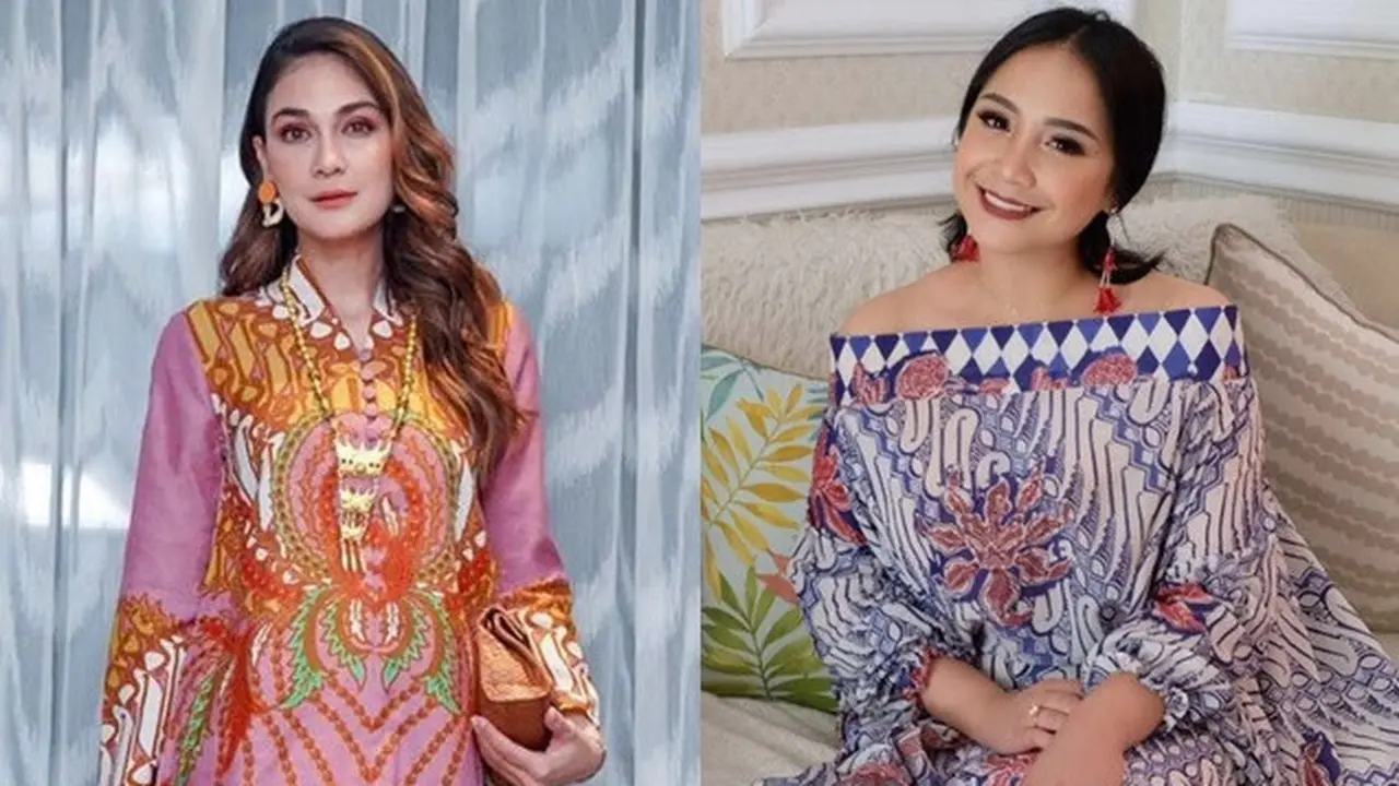 Hari Batik Nasional, Ini 7 Potret Seleb Wanita Tampil Memukau dengan Busana Batik