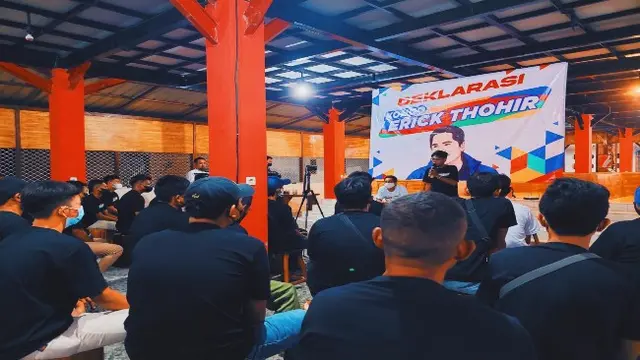 Konco Erick Thohir Mengalir di Jawa Timur Beri Dukungan Capres
