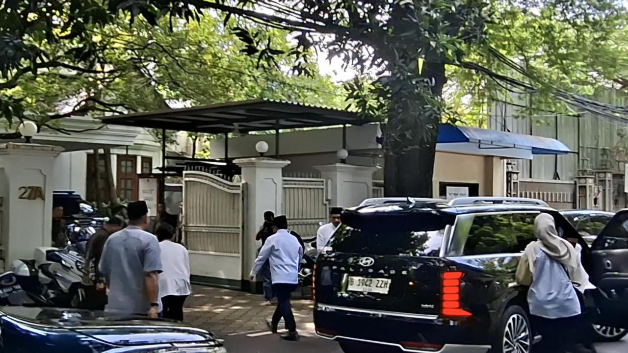 Hari Pertama Lebaran, Pramono-Rano Silaturahmi ke Rumah Megawati