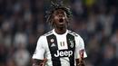 Moise Kean merupakan jebolan akademi Juventus. Kean memutuskan untuk pindah ke Everton pada 2019 lalu setelah kesulitan mendapatkan kesempatan reguler. Pada bursa transfer musim panas ini, akhirnya ia pulang ke Turin dengan status pinjaman dengan durasi satu tahun. (Foto: AFP/Isabella Bonotto)