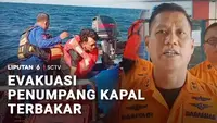 Evakuasi Penumpang Kapal Terbakar