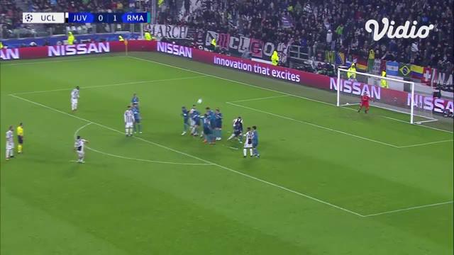 Berita Video Flashback Liga Champions, Gol Spektakuler Cristiano Ronaldo Menangkan Real Madrid Atas Juventus 3-0, Buffon pun Takjub