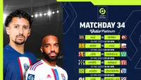 Siaran Langsung Liga Prancis 2022/2023 Matchday 34 di Vidio, 6-8 Mei 2023. (Sumber : dok. vidio.com)