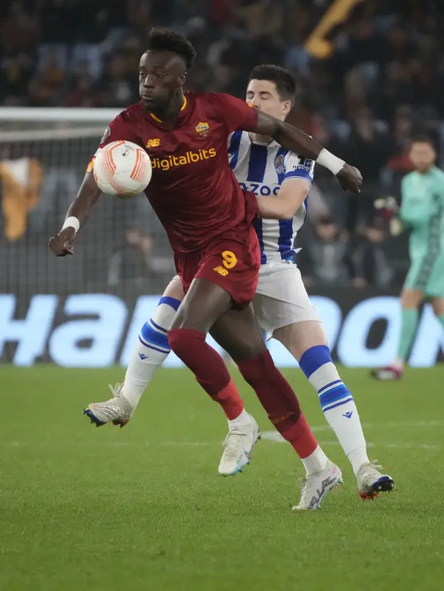 Laga AS Roma vs Real Sociedad di Liga Eropa