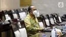 Calon anggota Badan Pemeriksa Keuangan Blucer Welington Rajagukguk mengikuti uji kelayakan dan kepatutan bersama Komisi XI DPR di Kompleks Parlemen, Jakarta, Kamis (9/9/2021). Ujian diikuti berbagai latar belakang seperti tenaga ahli Ketua BPK hingga mantan anggota DPR. (Liputan6.com/Angga Yuniar)