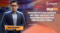 Klaim tentang merendam kaki dengan metode ion elektrik bisa mengeluarkan racun dari tubuh beredar di media sosial. Benarkah?