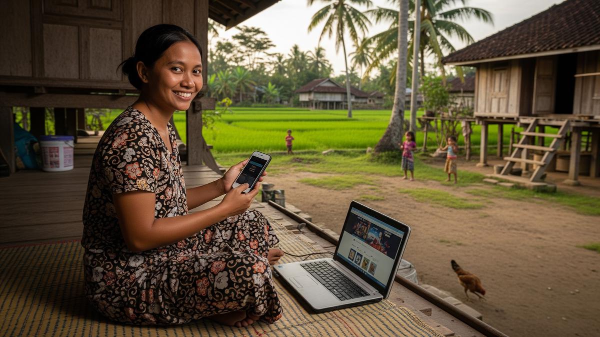 10 Bisnis Online Tanpa Modal untuk Ibu Rumah Tangga di Desa, Cuma Perlu HP dan Internet