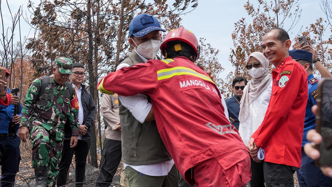 Menhut Cek Karhutla Berau dan Perlindungan Habitat Orangutan