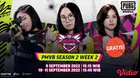 Saksikan Live Streaming PMVB League Season 2 Ladies Matchweek 2 Mulai 10-11 September