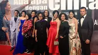 Para bintang film AADC2 tampil maksimal saat menghadiri Gala Premier.