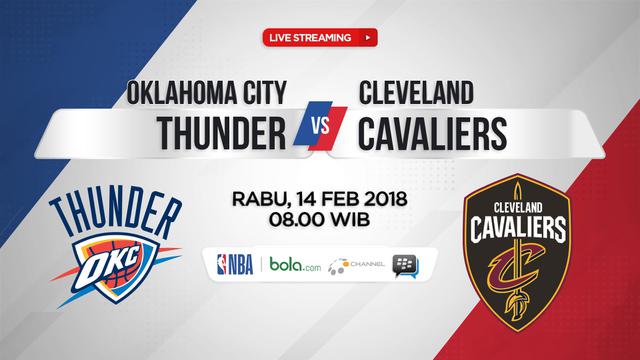 Oklahoma City Thunder Vs Cleveland Cavaliers, NBA