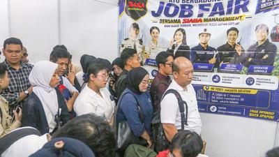 Pencari Kerja Padati Job Fair Depok 2026