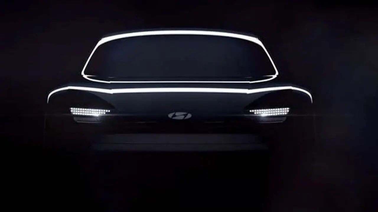 Teaser mobil konsep Hyundai